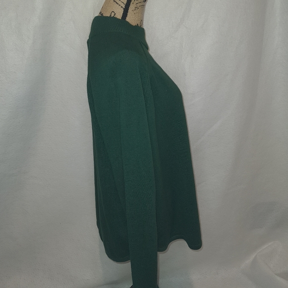 New Kim Rogers Green Crew Neck Sweater Large - Picture 4 of 11
